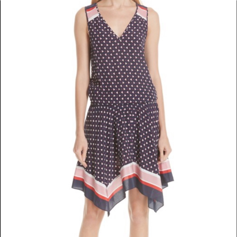 🎉 Clearance Sale! NWT Joie Ginabel dark navy silk dress